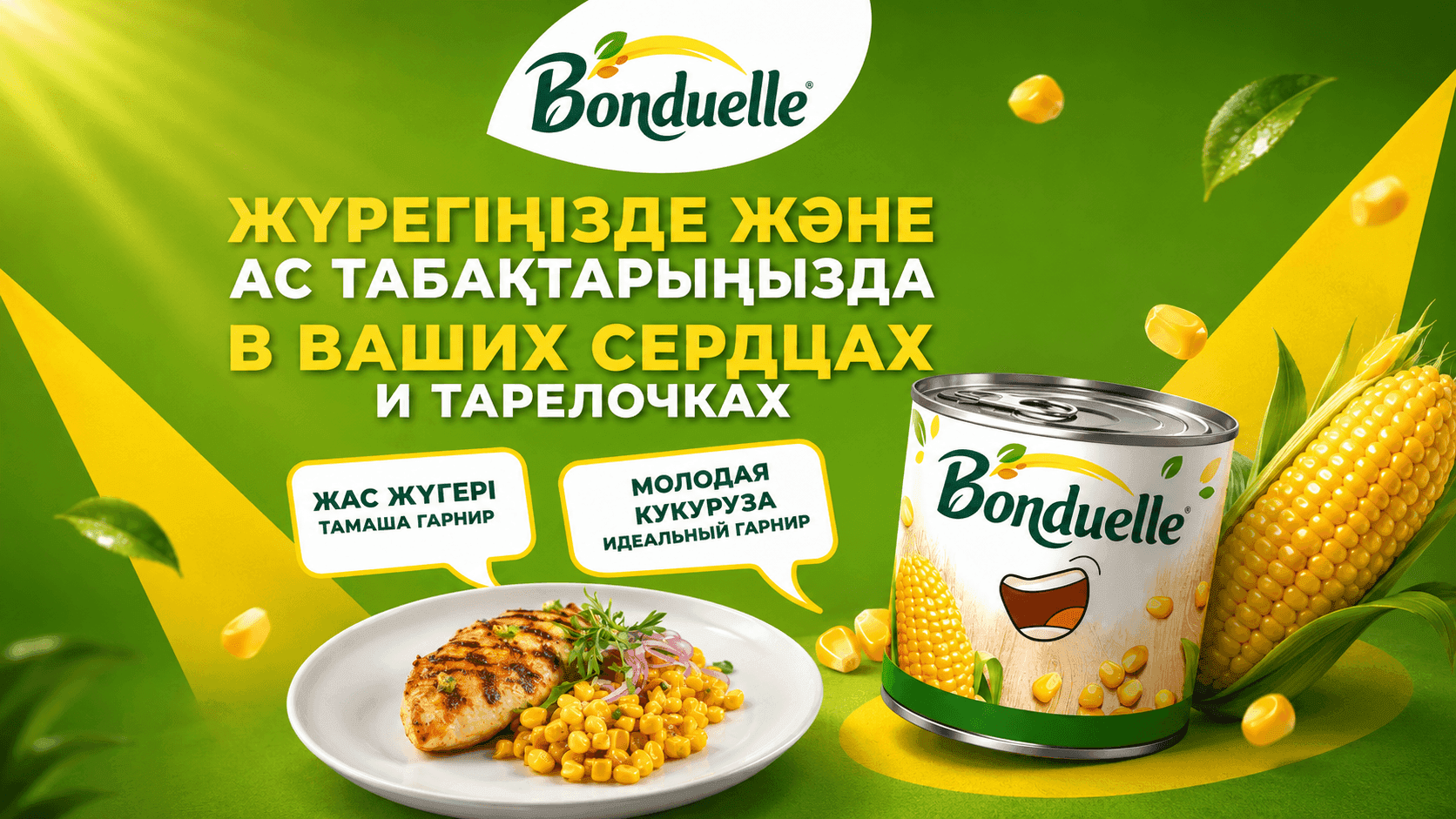Разработка Дизайна листовок bonduelle