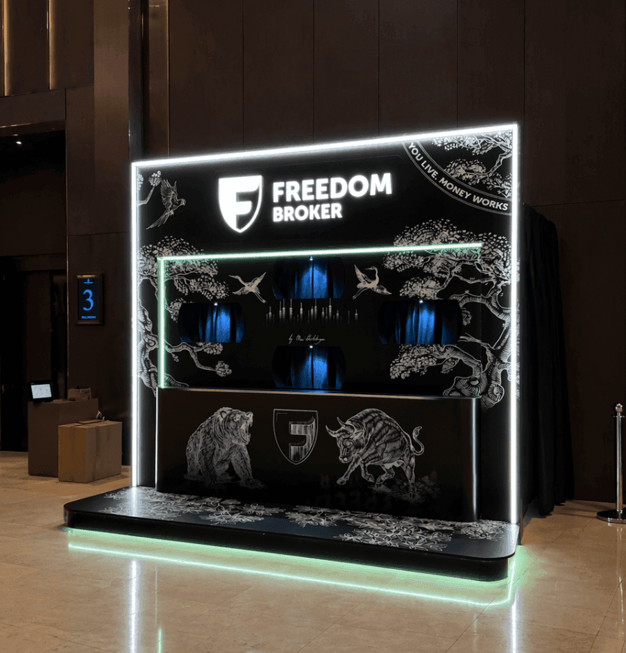 Стенд Freedom Broker на VFW 2025