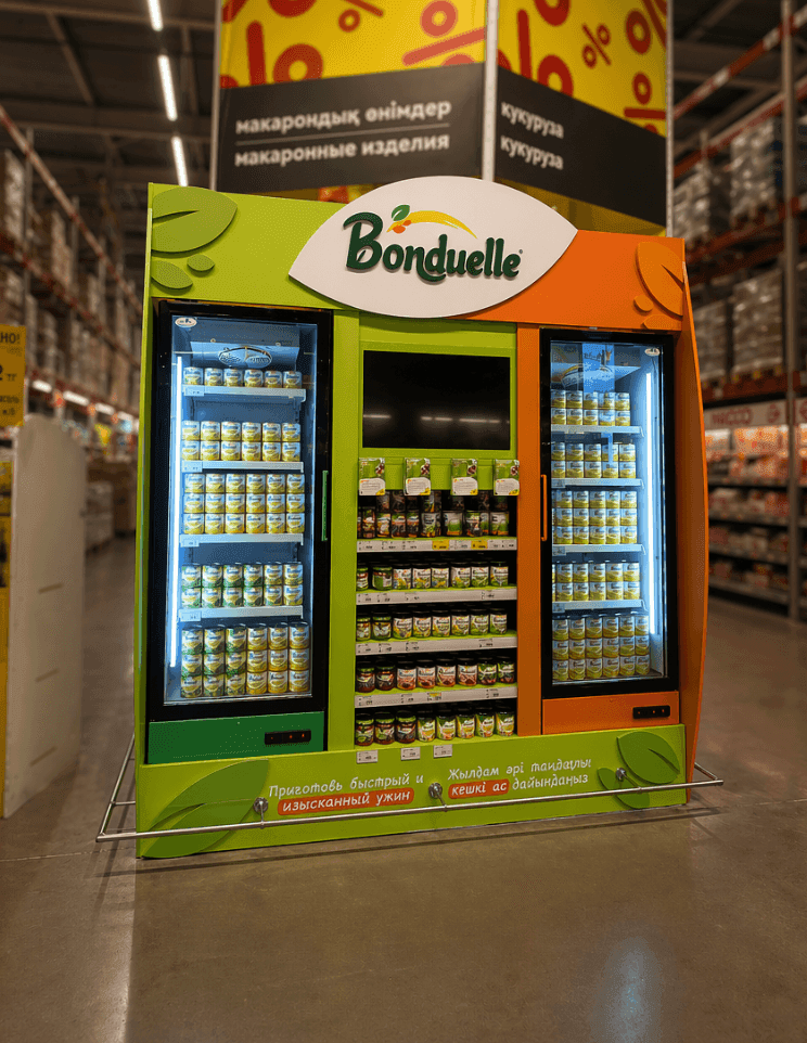 Креативные торцы Bonduelle
