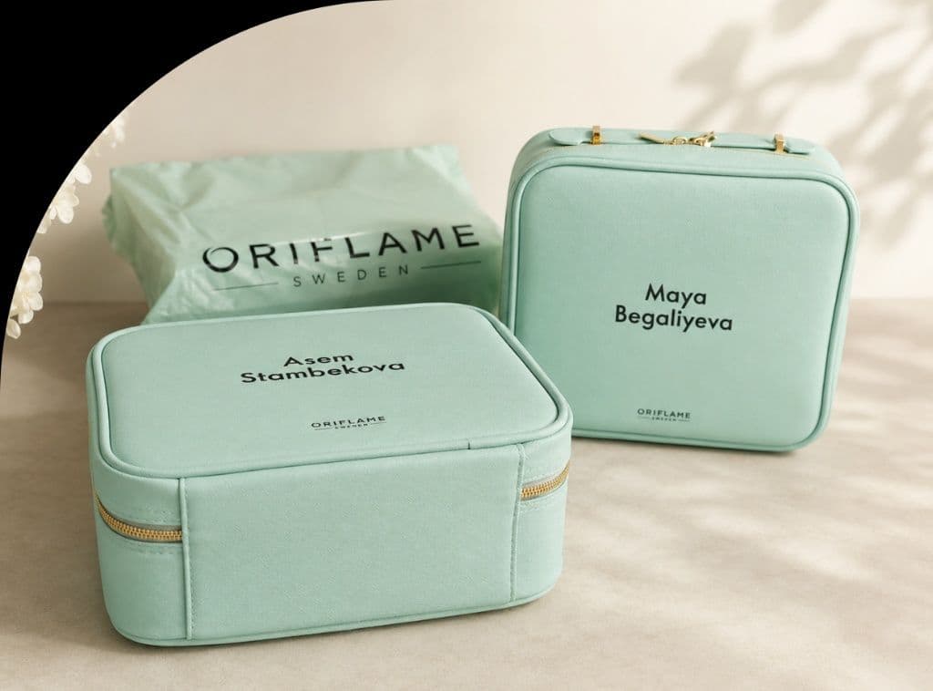 Брендинг косметичек Oriflame